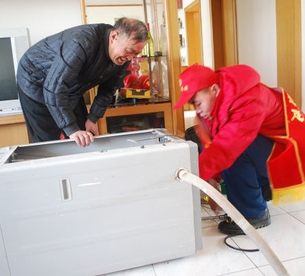 新購買洗衣機安裝